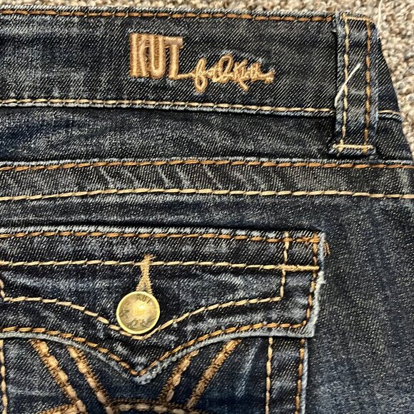 KUT So Low Jeans, Women's Size 6, KATE Low Rise Boot Cut - Picture 5 of 16